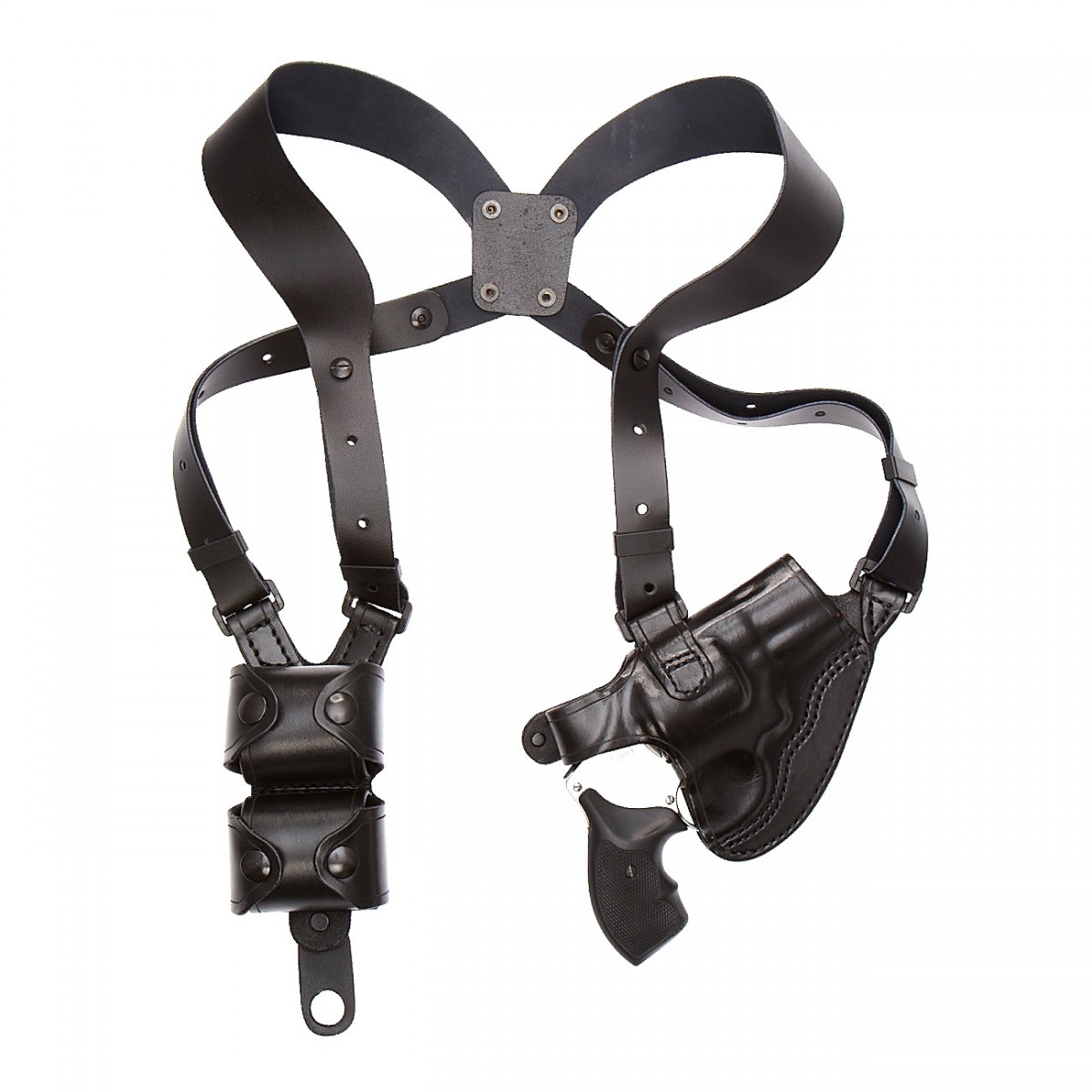 Pro-Tech Outdoors Vertical Shoulder Holster Fits All Medium Frame Revolvers with 3 to 4 Barrel 