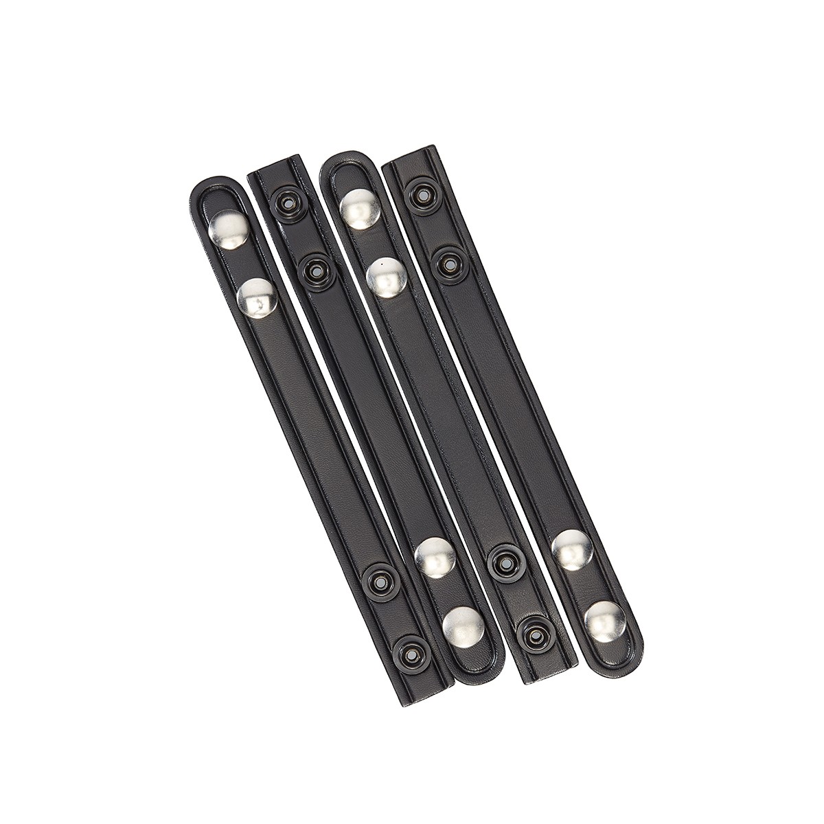 Grab A 2-Pack Of Plain Leather Belt Keepers For Your 1.5" Duty Belt - Keep Everything Snug!