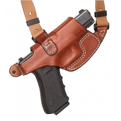 Aker Leather 101 Shoulder Holster Colt 1911 Right Hand Plain Tan for sale online 