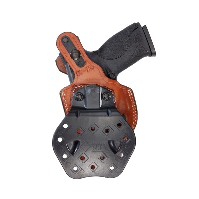 Leather Paddle Holster with Thumb Break - BH77DTB